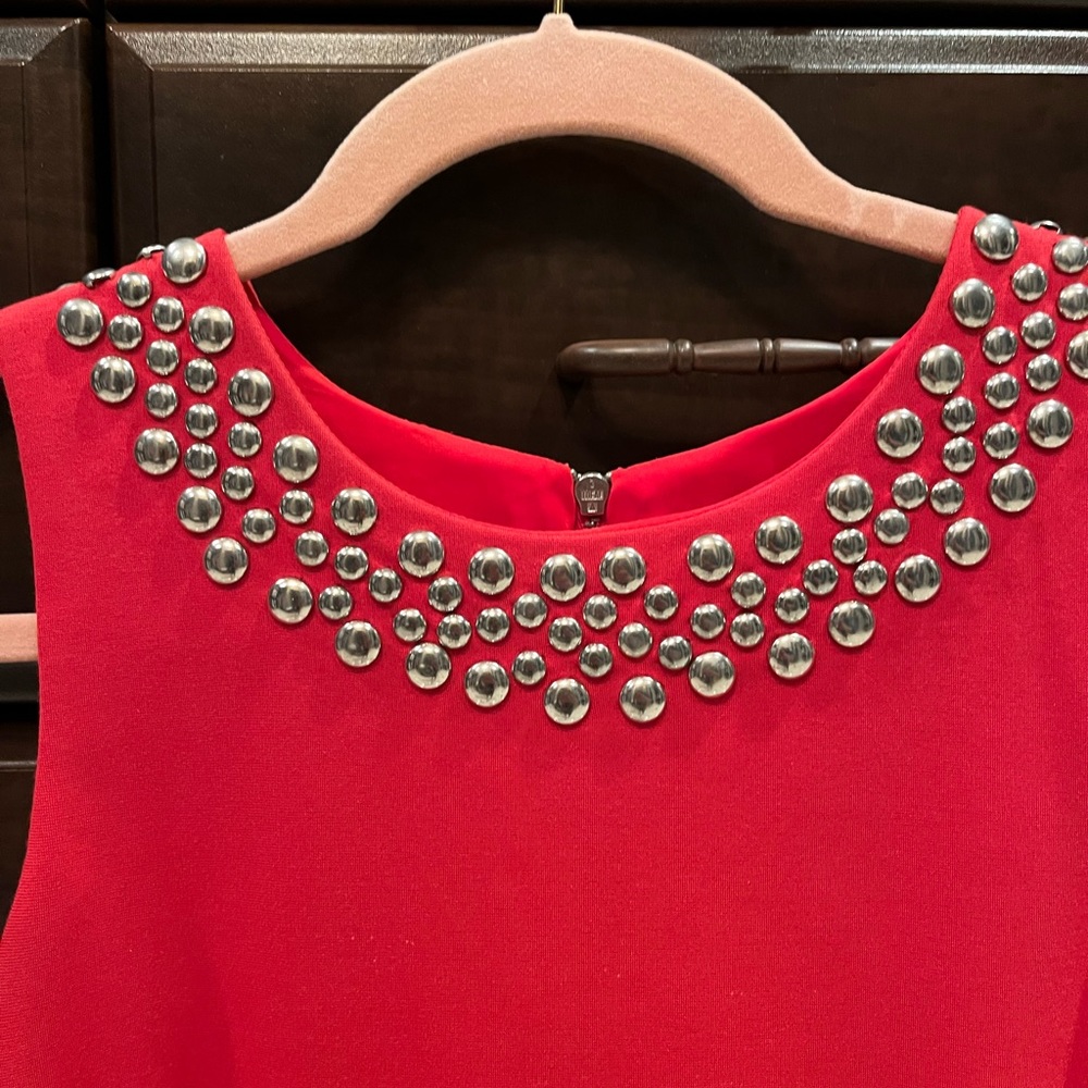 Trina Turk sleeveless cocktail dress.